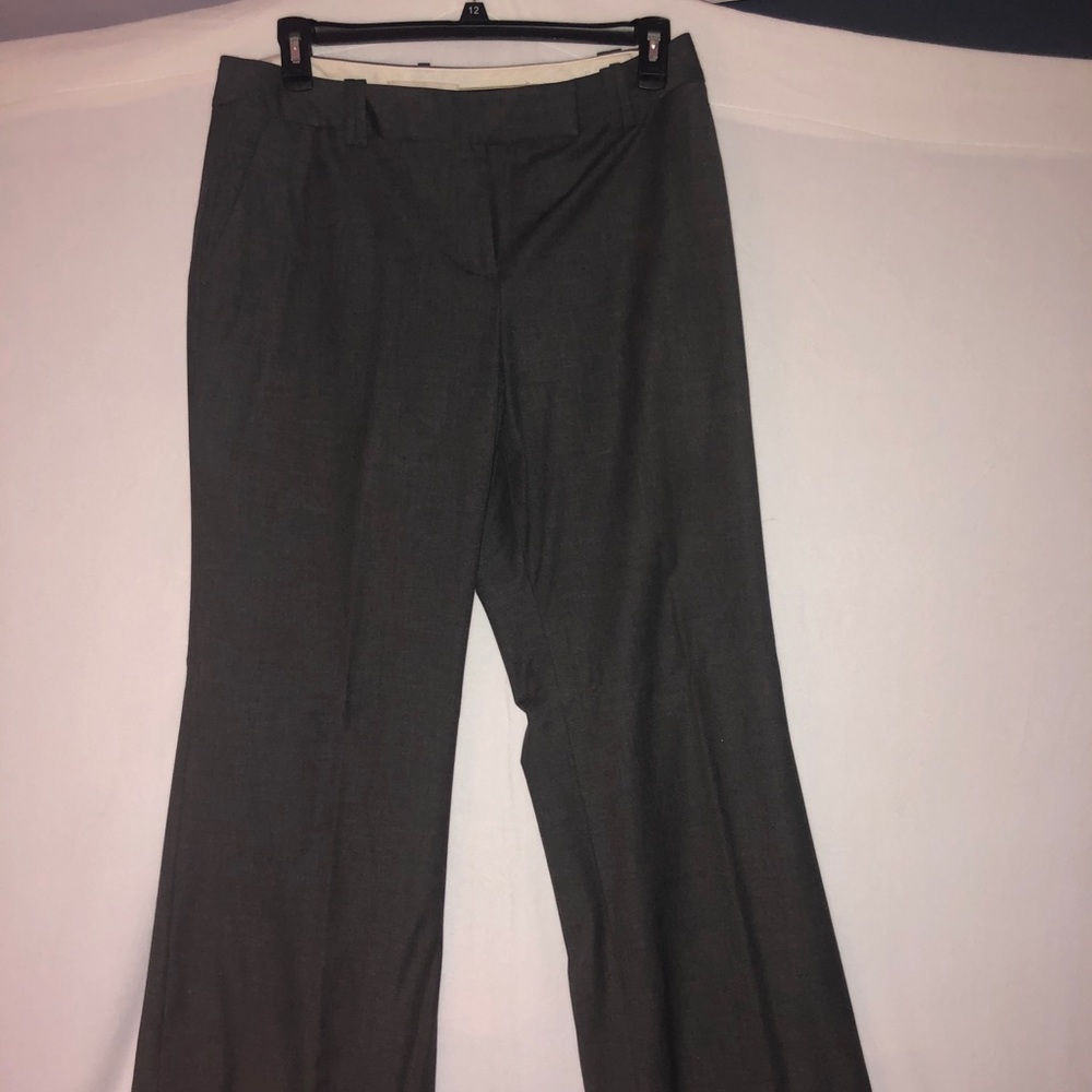 LOFT “Julie” Wide Leg Dark Gray Pants sz 14